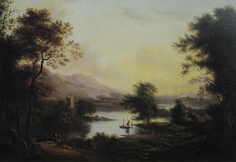 Alexander Nasmyth A Highland Loch Landscape china oil painting image